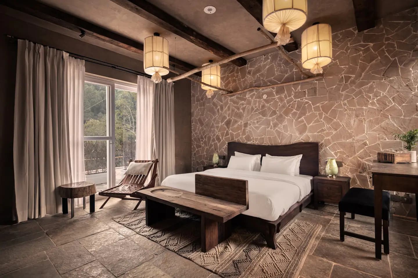 Bedroom 1 at Salud villa