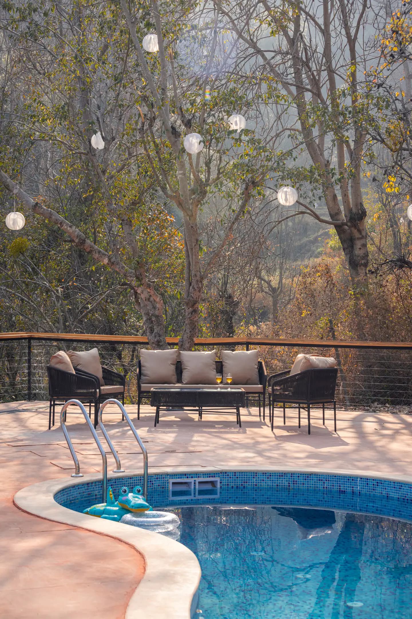 Pool — Evening Light